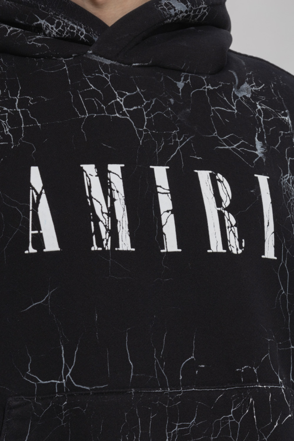Amiri Weekday Easy organic cotton cropped sweatshirt with